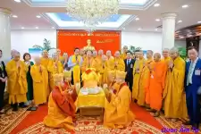 cung thỉnh xá lợi Đức Phật về tôn trí tại chùa Thanh Tâm1