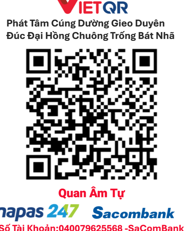 NGỎ VẬN ĐỘNG LÀM TRỐNG BÁT NHÃ QUAN ÂM TỰ