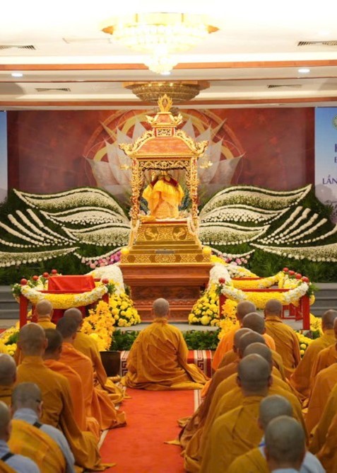 Cung rước Xá lợi Đức Phật về chùa Tam Chúc