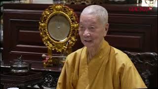 Hòa thượng Chủ tịch Hội đồng Trị sự khánh tuế Đức Pháp chủ GHPGVN