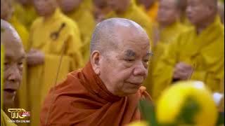 LỄ NHẬP KIM QUAN TRƯỞNG LÃO HÒA THƯỢNG THÍCH TỪ THÔNG HIỆU NHƯ HUYỄN THIỀN SƯ