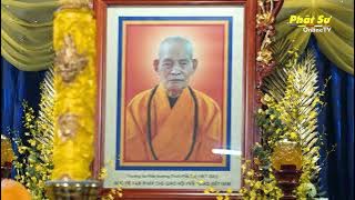 Trưởng lão HT Thích Trí Tịnh cùng Sơn Môn Trung Hậu huyện Mê Linh viếng tang Đức Pháp chủ GHPGVN