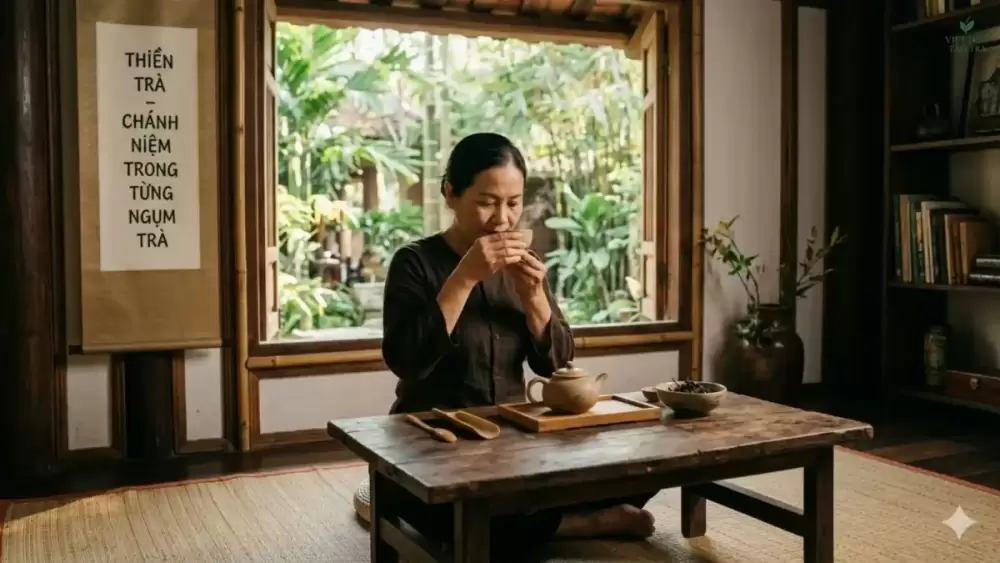 THIỀN TRÀ ĐÊM THỨ 3 KHÓA TU TUẦN AN LẠC TẠI
